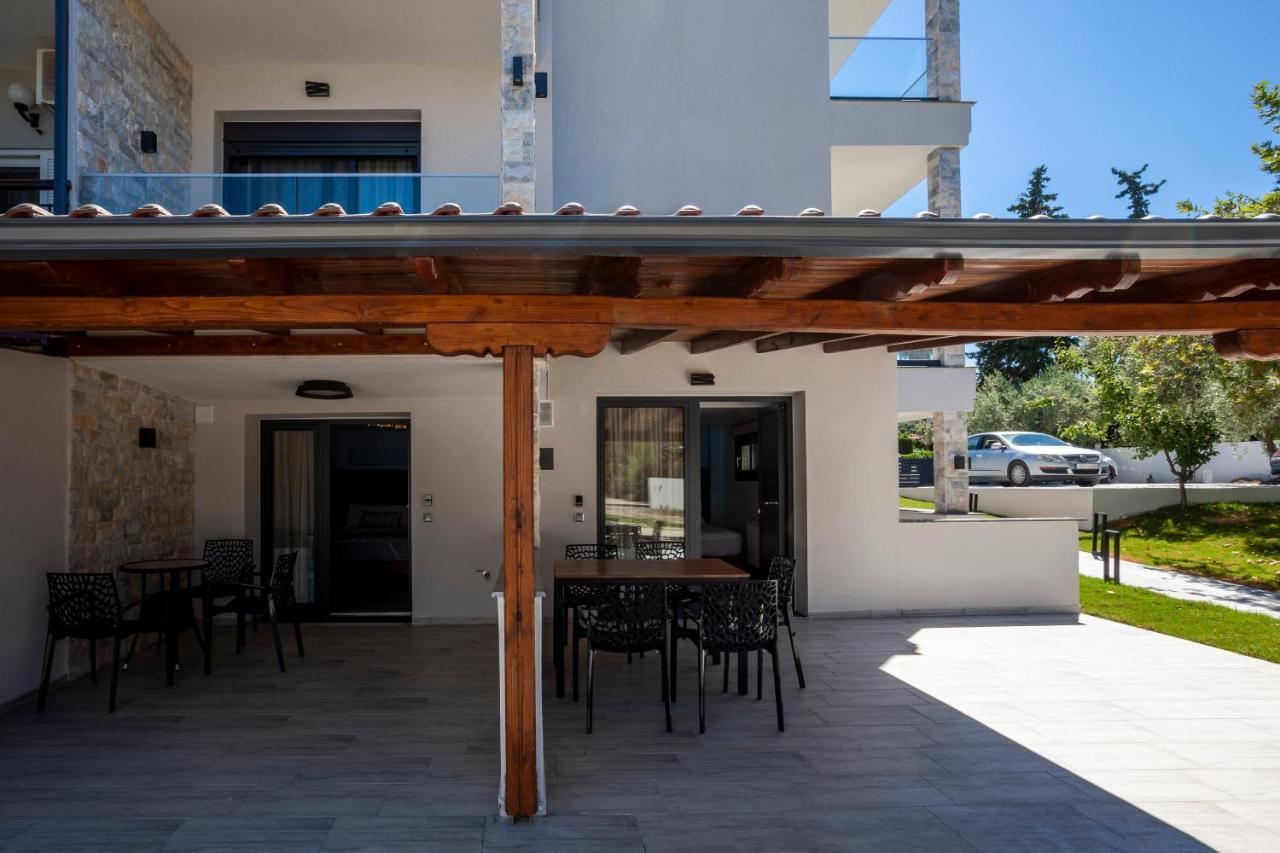 Olia Seaside Residence 120M From The Beach Pefkochori Luaran gambar