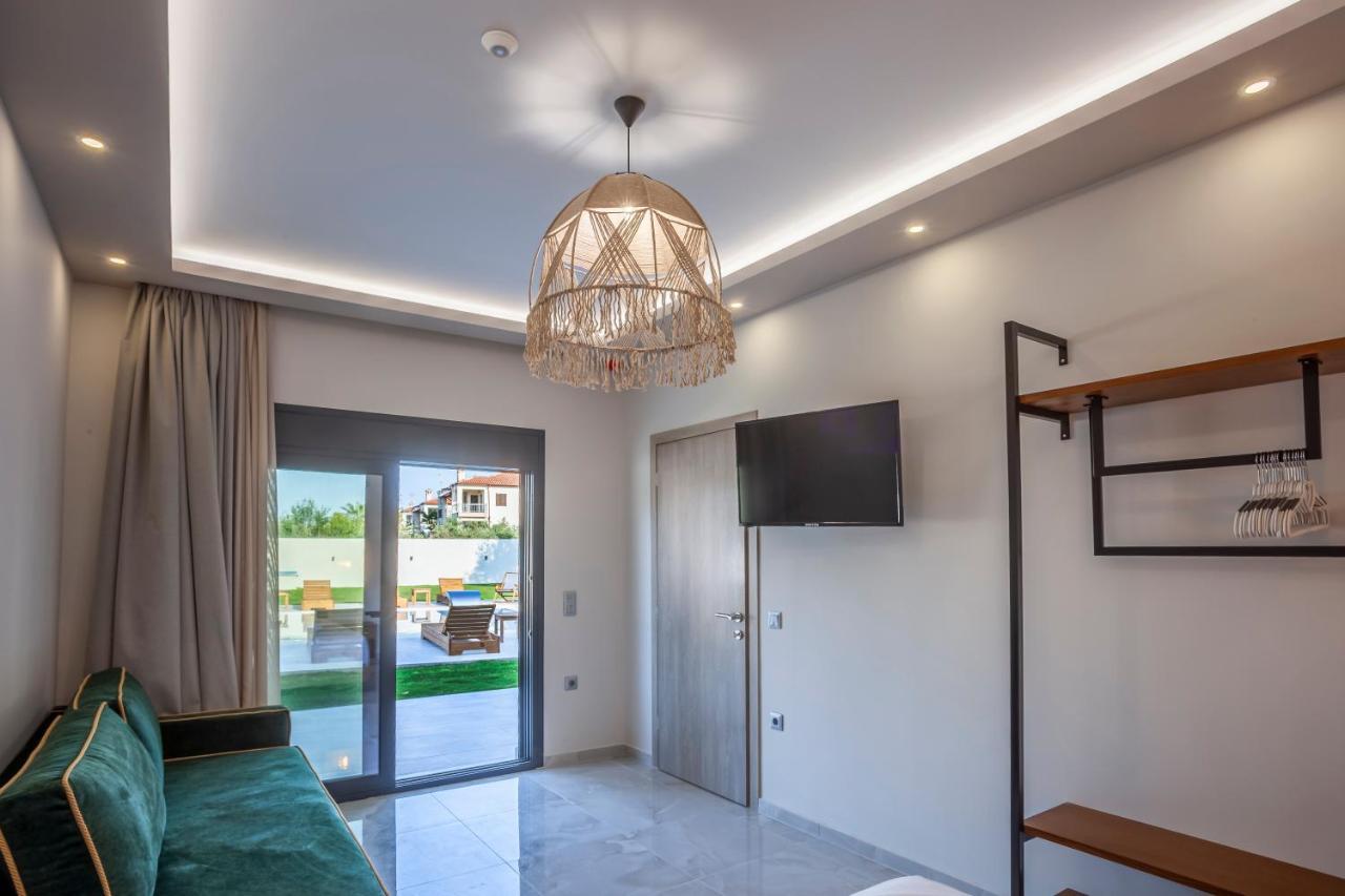 Olia Seaside Residence 120M From The Beach Pefkochori Luaran gambar