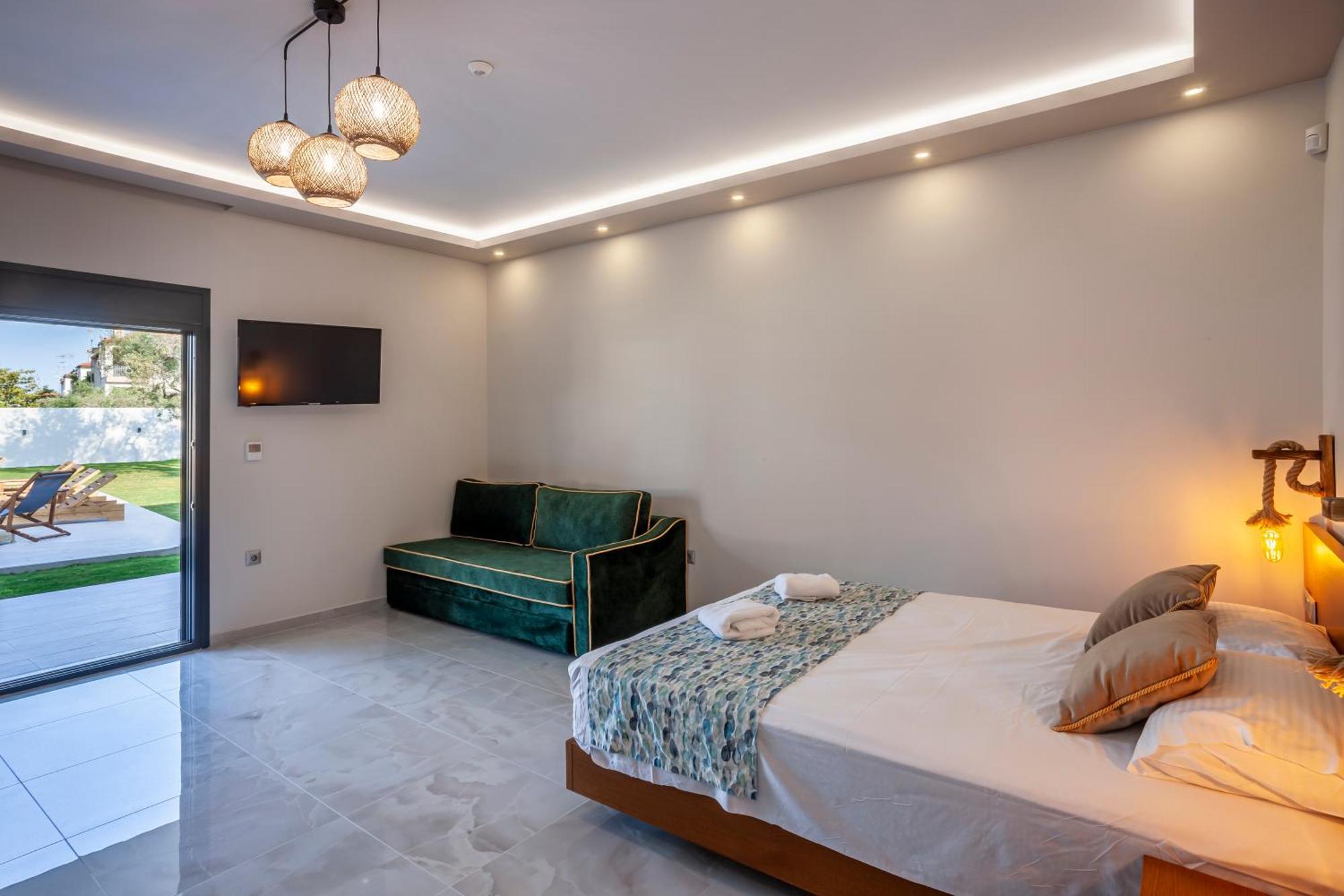 Olia Seaside Residence 120M From The Beach Pefkochori Luaran gambar
