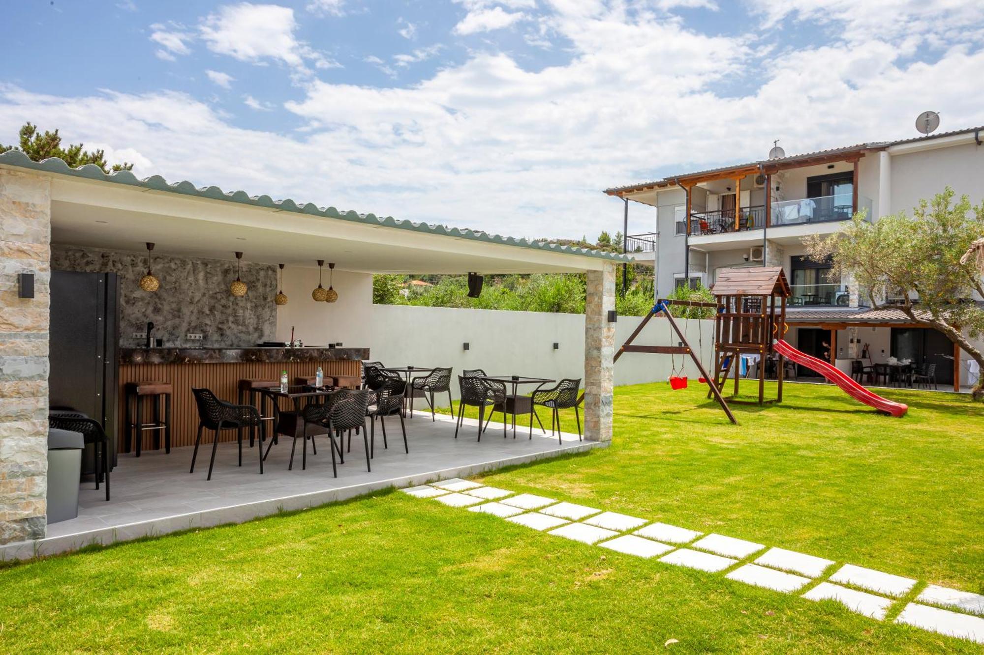 Olia Seaside Residence 120M From The Beach Pefkochori Luaran gambar