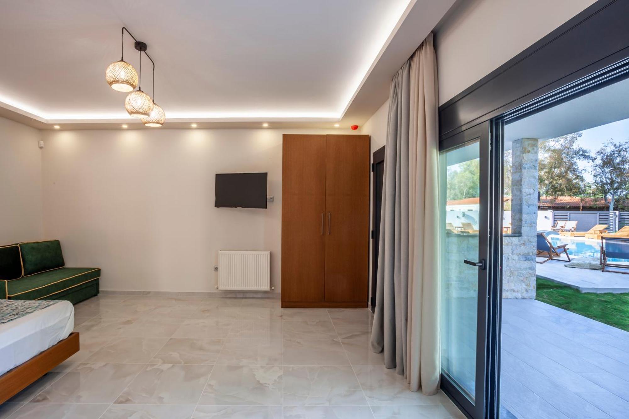 Olia Seaside Residence 120M From The Beach Pefkochori Luaran gambar