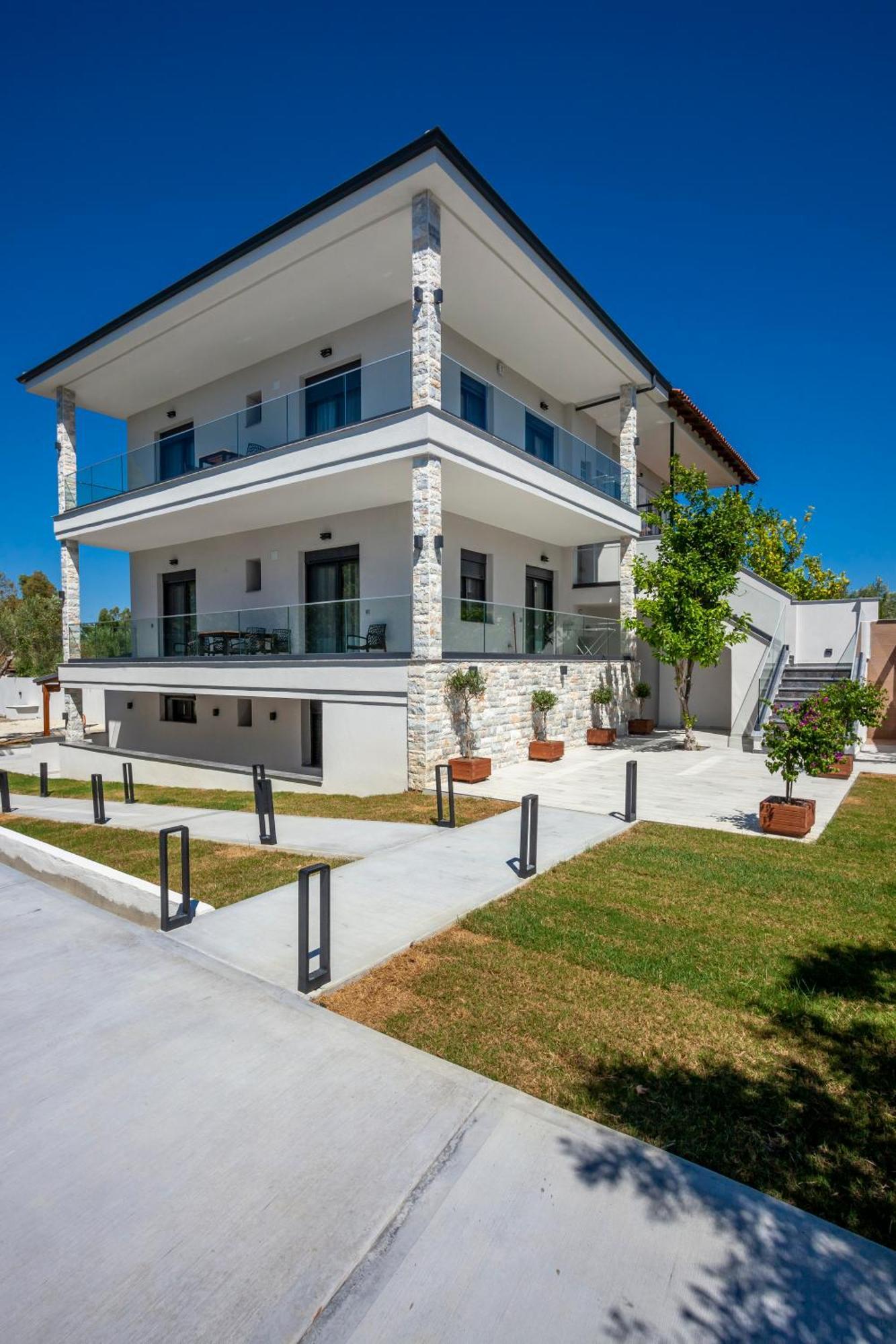 Olia Seaside Residence 120M From The Beach Pefkochori Luaran gambar