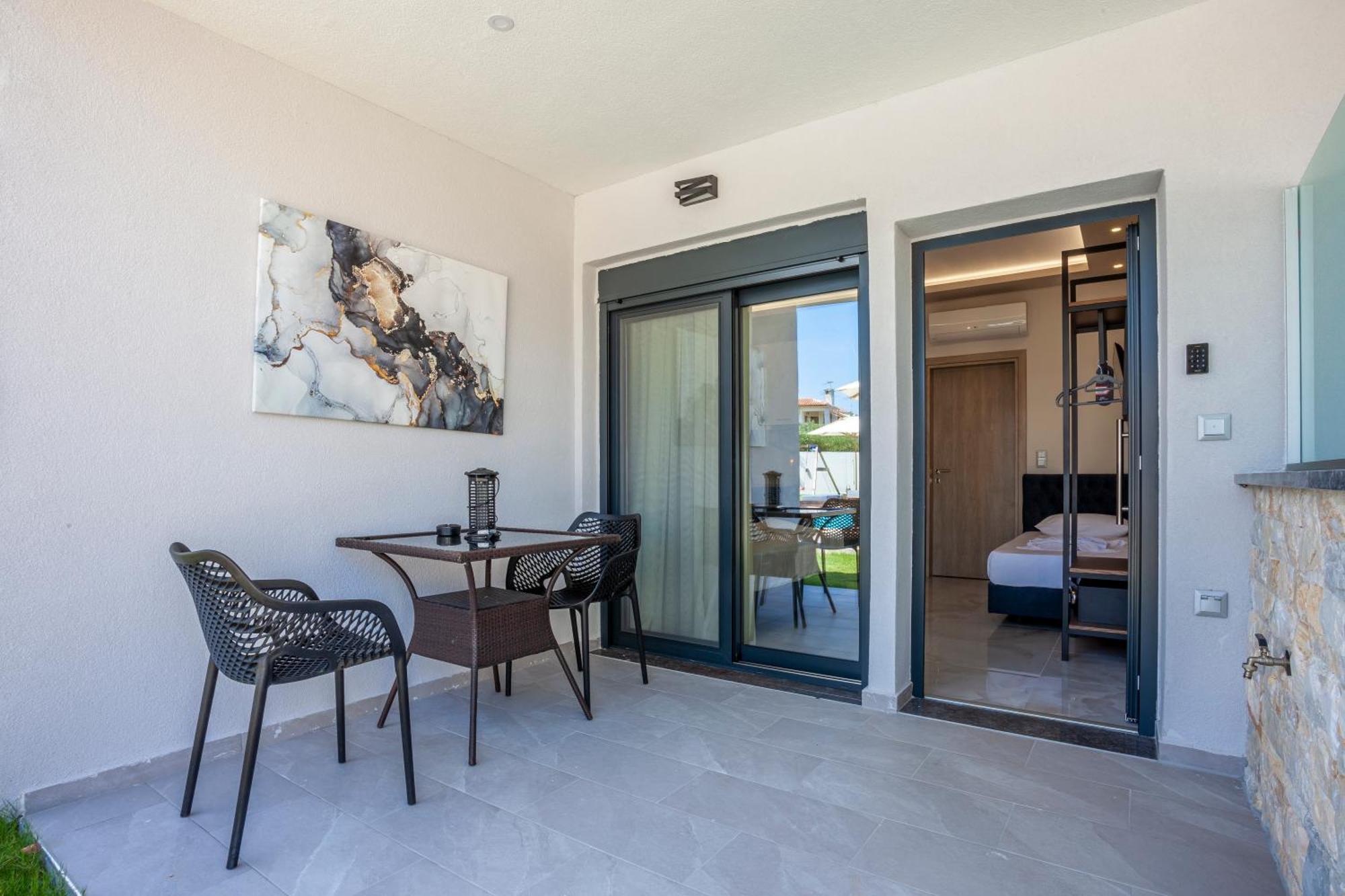 Olia Seaside Residence 120M From The Beach Pefkochori Luaran gambar